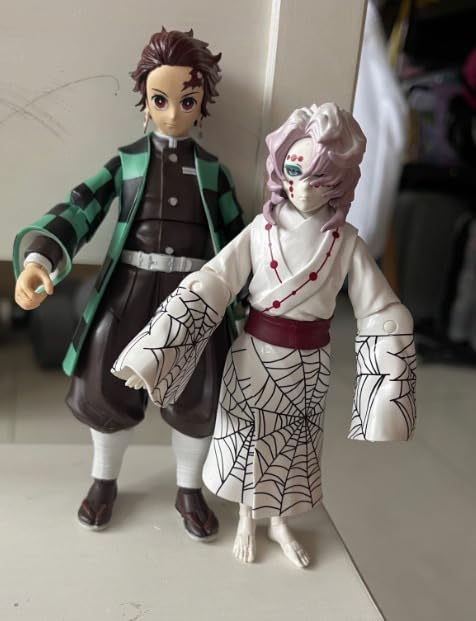 McFarlane Demon Slayer Rui action figure 17,8 cm con ragno
