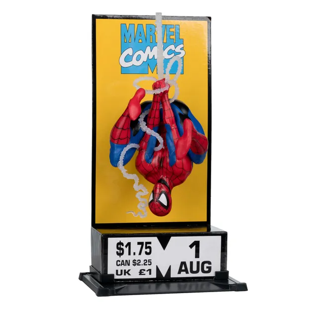 McFarlane Marvel Spider-Man #1 Corner Box statua 1:10 con scena