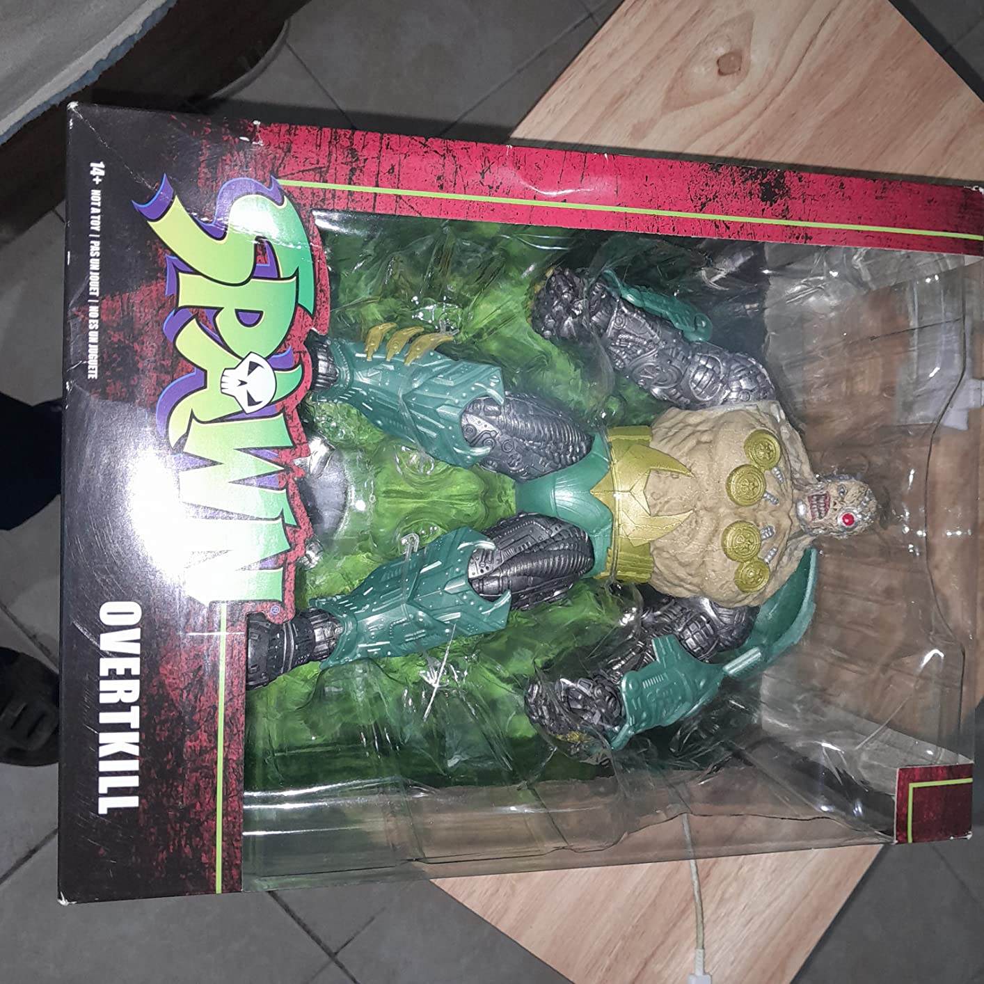 McFarlane Spawn Overtkill mega figure 30 cm da collezione
