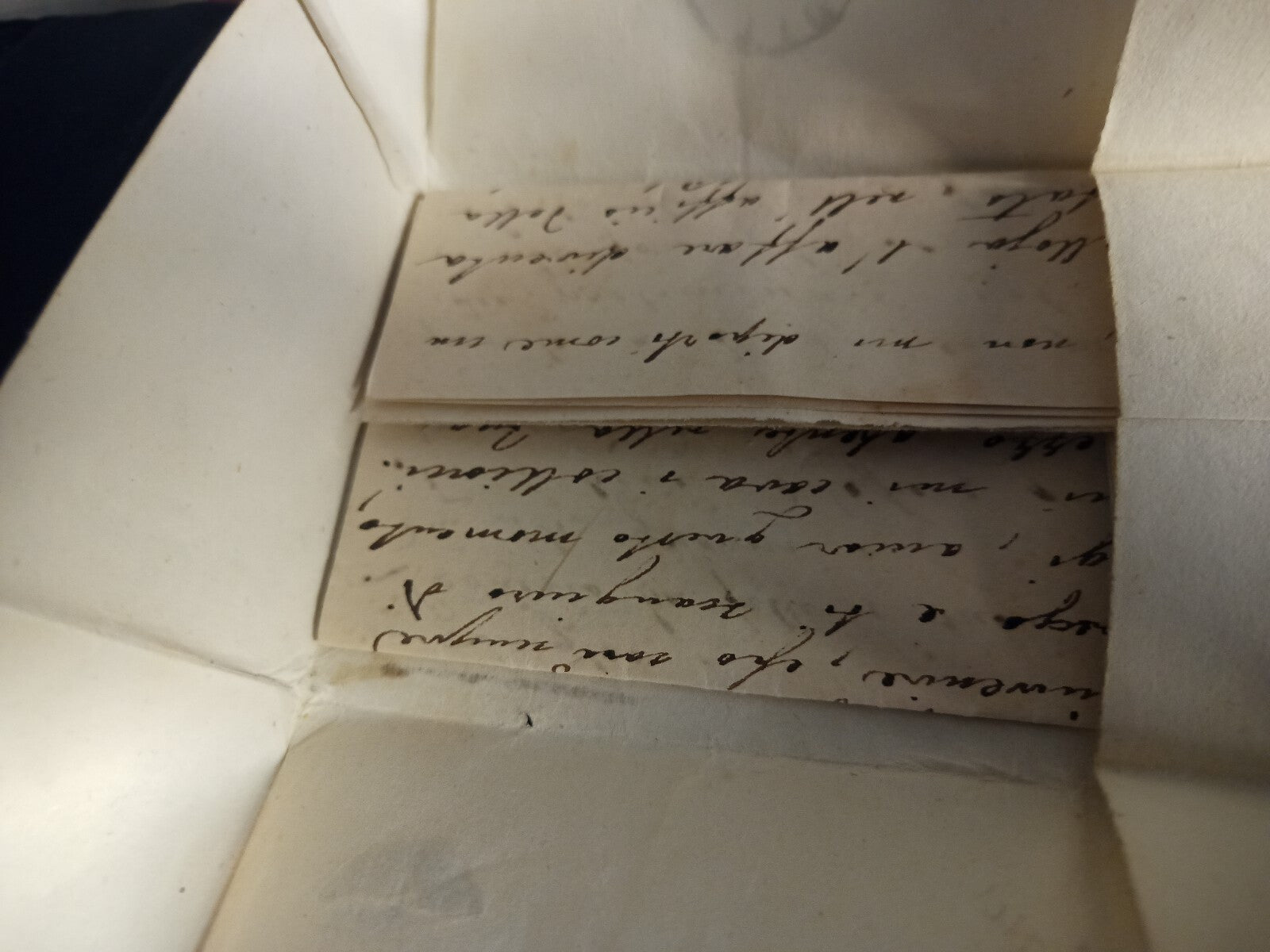 TS Collezionismo Filatelia Lombardo Veneto 1855 Lettera 6 Kreuzer Sigilli