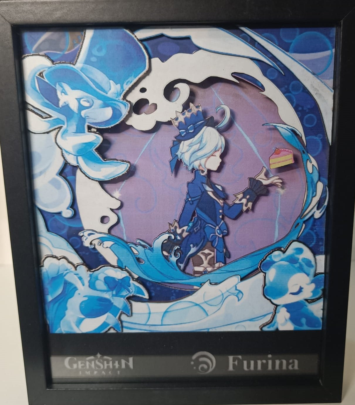L'Atelier di Zelda Mondi di Luce Furina lightbox blu USB