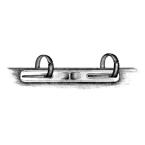 SAFE 1053 fermafogli francobolli per anelli 80 mm