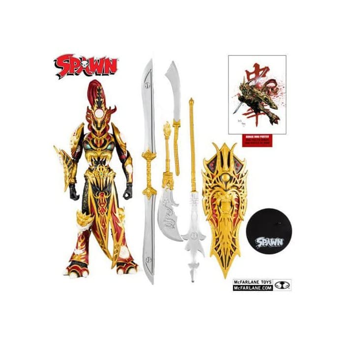 McFarlane Spawn Mandarin Spawn Deluxe 7 Inch Designer Edition