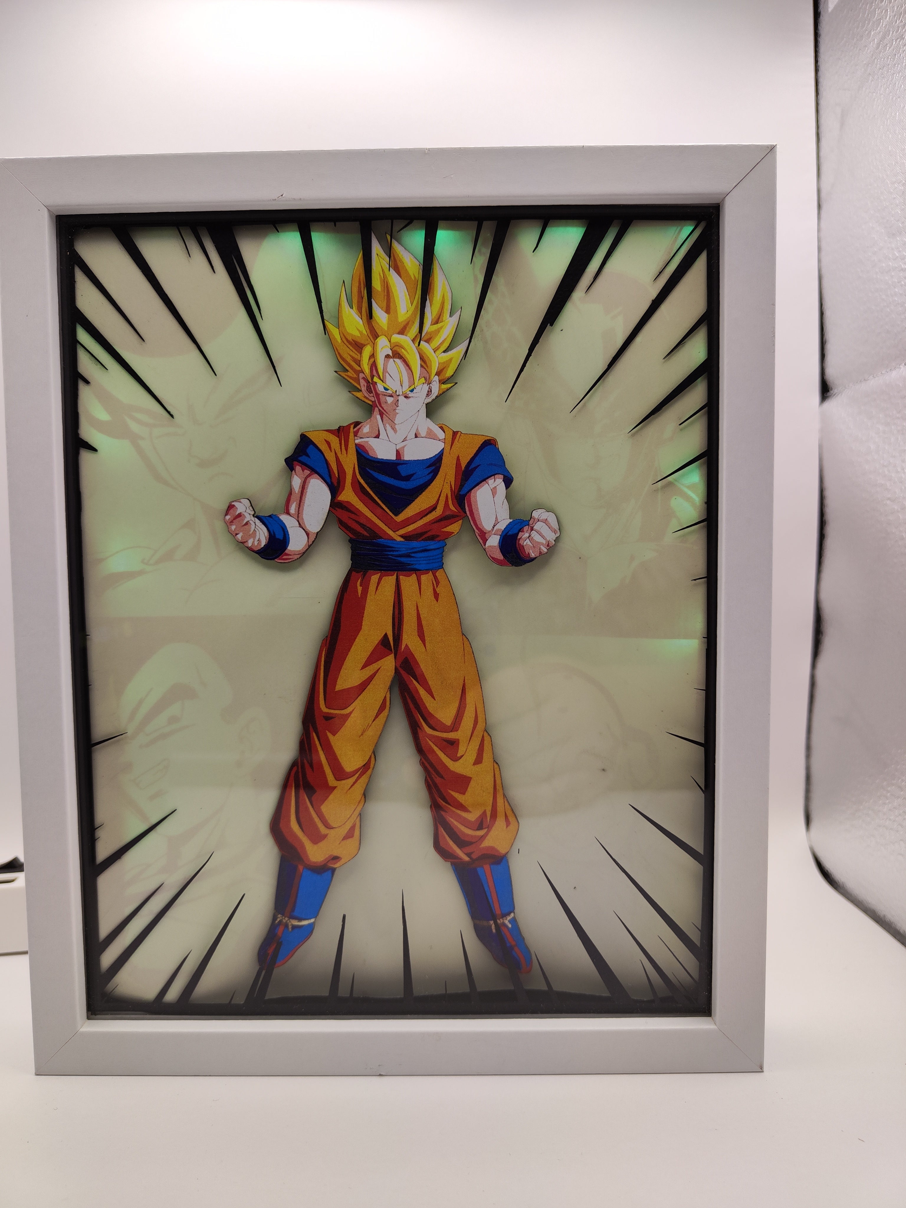 L'Atelier di Zelda Mondi di Luce Goku lightbox RGB USB