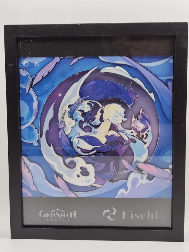 Mondi di Luce Genshin Impact Fischl Lightbox Electro