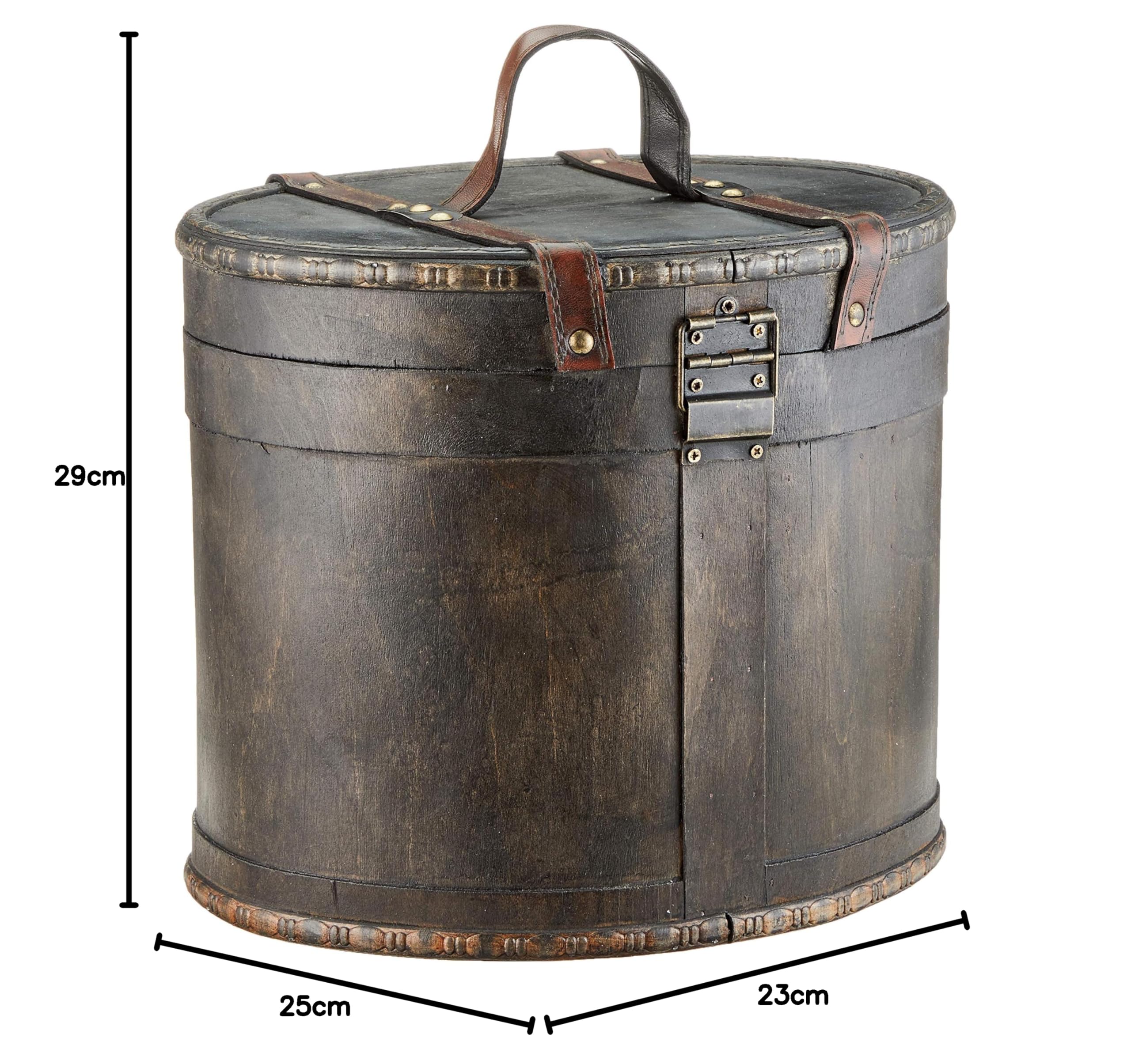 Safe Sammelboxen Schatzkiste Holz Maxi rotonda 29 cm