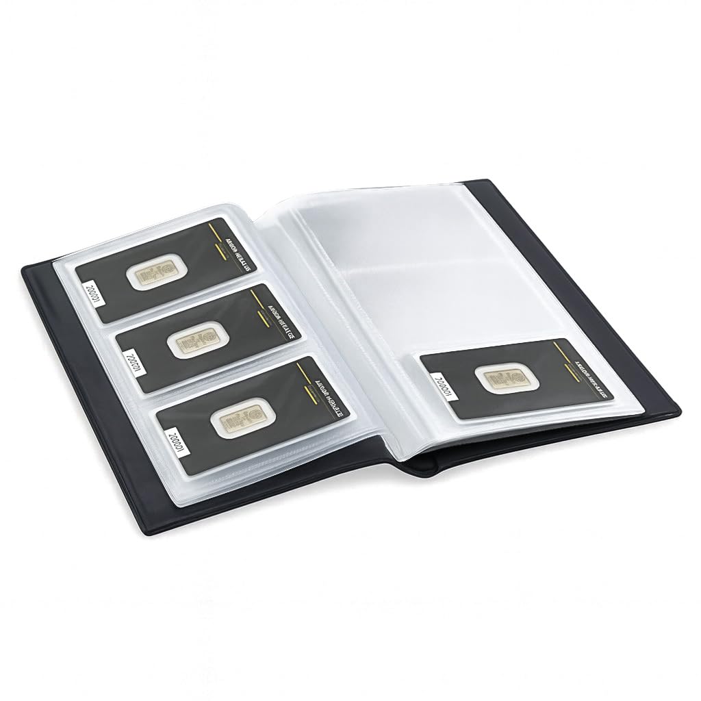 Safe 811 Pocket Album Gold Cards album 72 carte oro