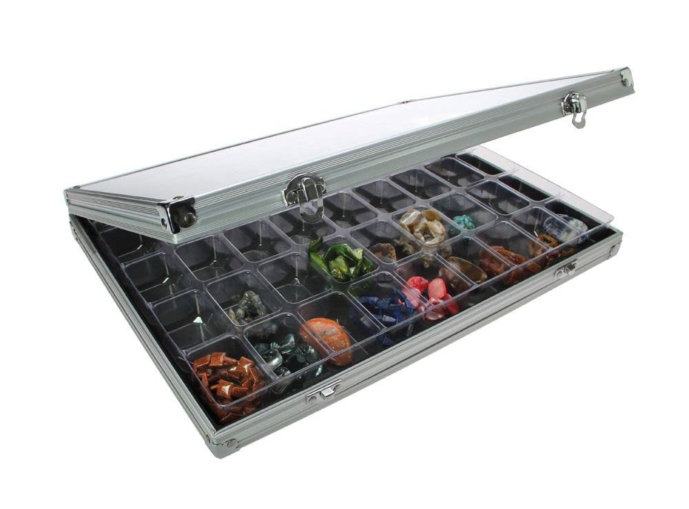 Safe 5377 Vetrina Alluminio 45 Scomparti 395x300 mm