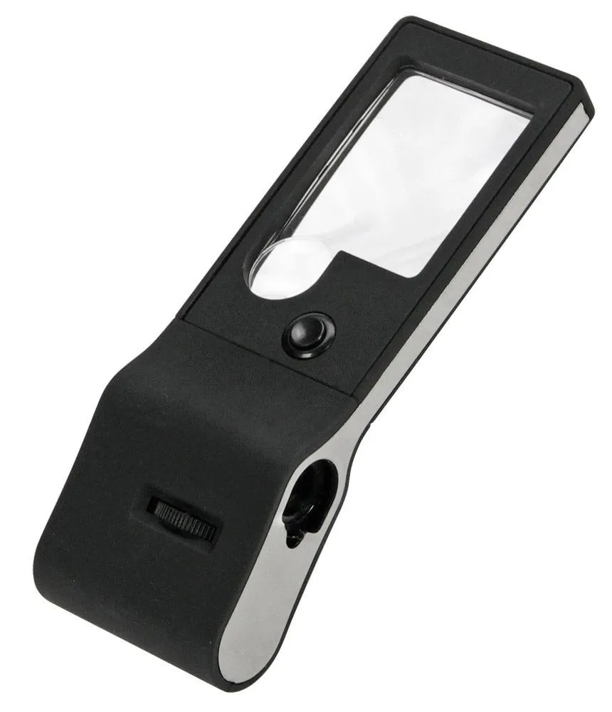 SAFE Lente multifunzione LED UV 3x 10x microscopio 15x