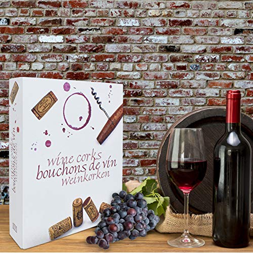 Safe Wein Bierfreunde 5710 album tappi vino 48 posti +2 fogli