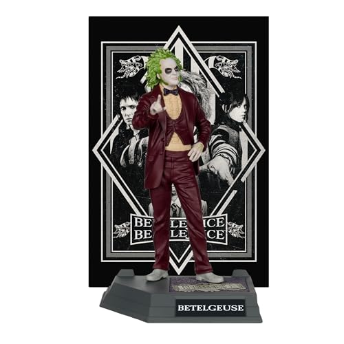 McFarlane Movie Maniacs Beetlejuice Beetlejuice figura 15,2 cm