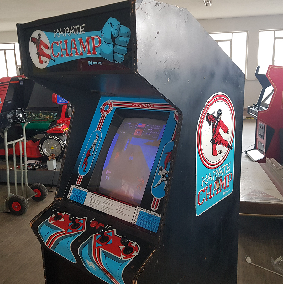 Arcade Story Picchiaduro Karate Champ cabinato 4 joystick