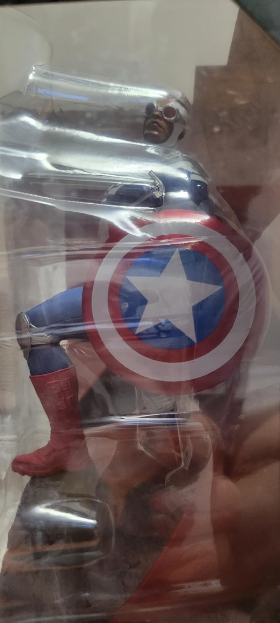 McFarlane Marvel Captain America #1 statua 1:10 con scena