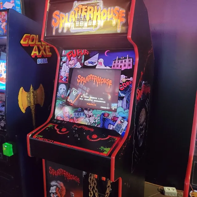 Arcade Story Picchiaduro SplatterHouse Namco cabinato horror originale