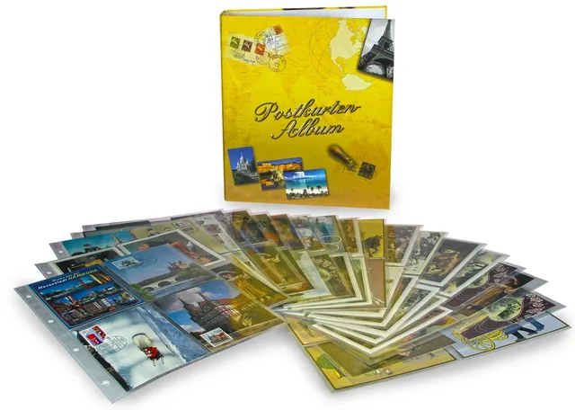 Safe 7920 album cartoline 4 anelli 20 fogli 80-160 carte