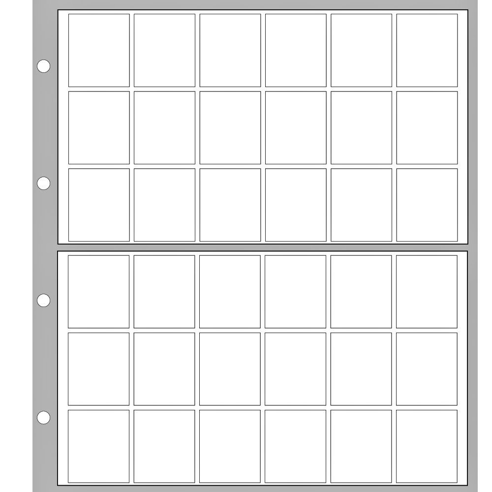 Safe 8564 Fogli Designo 36 Scomparti 26 mm 5 Pezzi