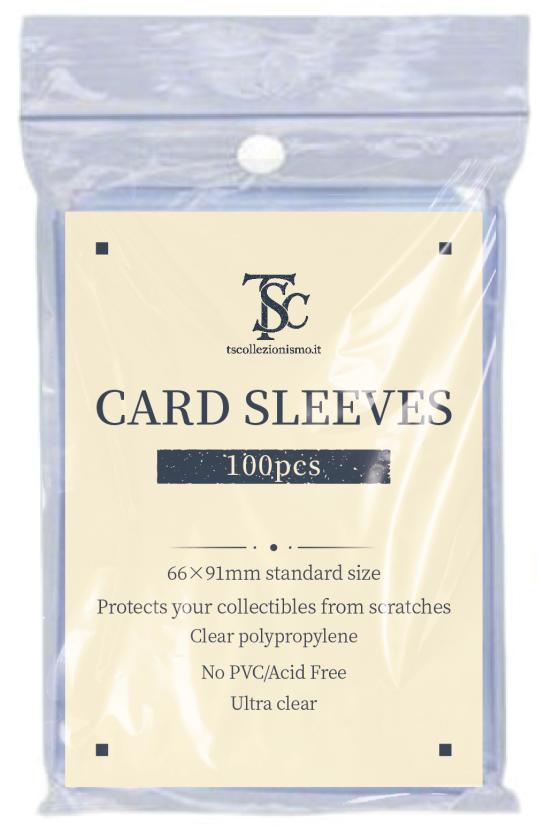 TS Collezionismo Bustine 100 Penny Sleeves Morbide Trasparenti
