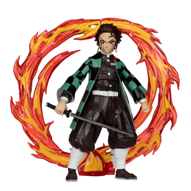 McFarlane Demon Slayer Tanjiro Kamado Daki Battle Figure 18cm