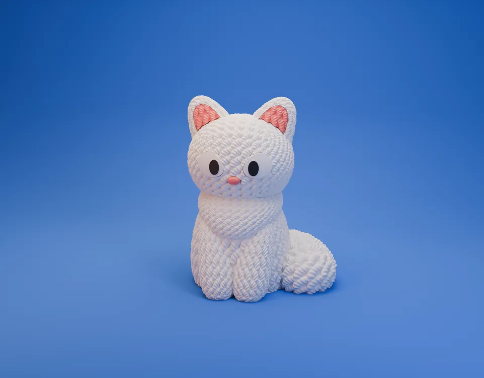 L'Atelier di Zelda Stampe Incantate Lili statua gattina PLA