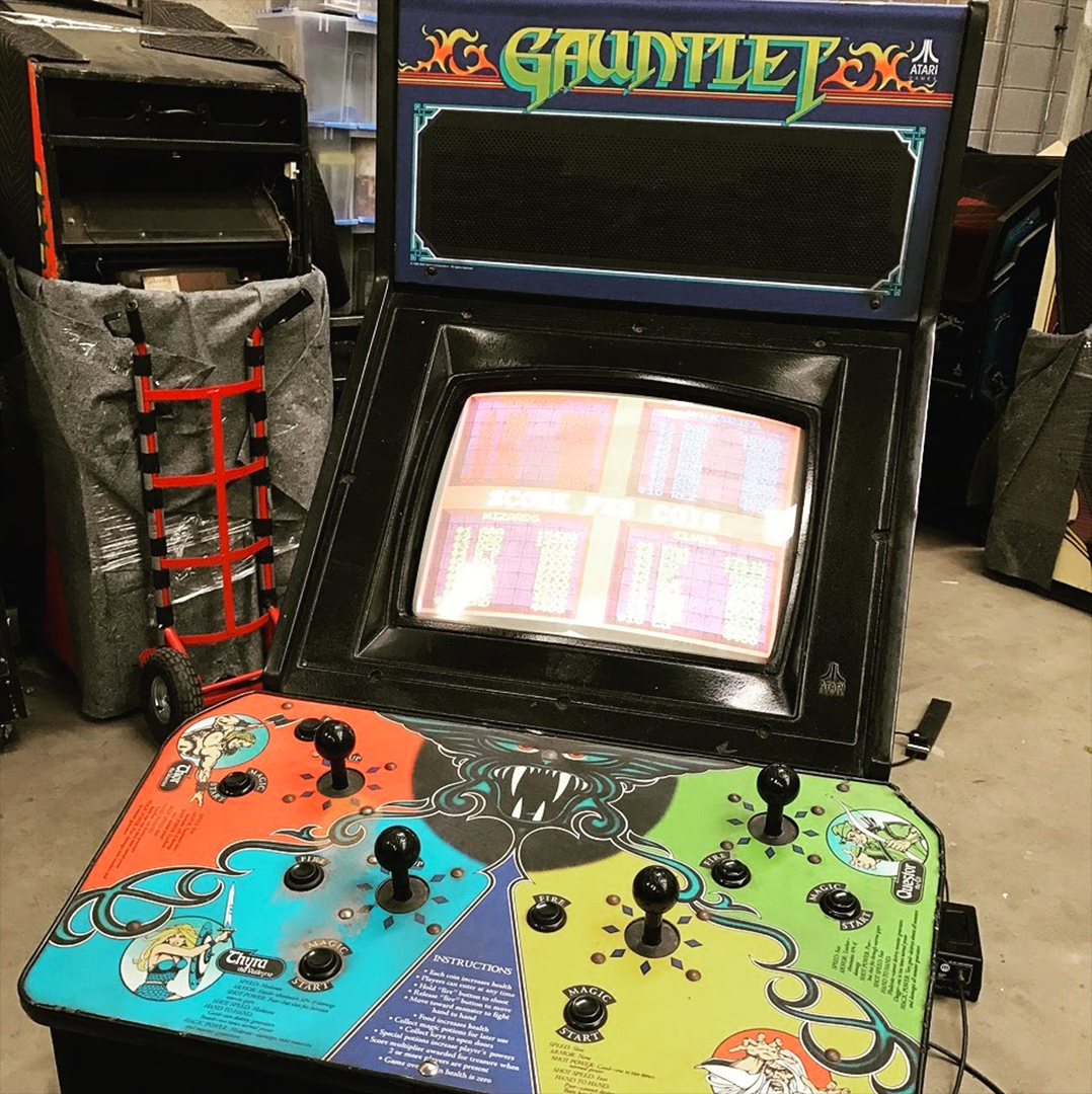 Arcade Story Arcade Gauntlet cabinato arcade 4 giocatori