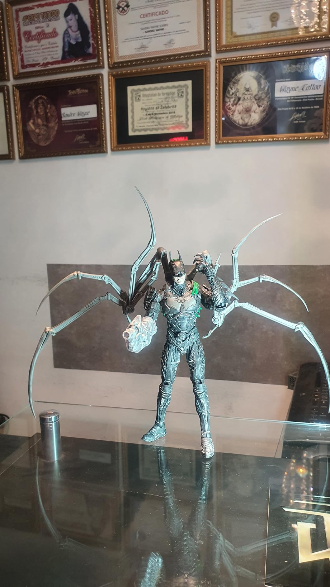 McFarlane DC Multiverse Batman Futures End GITD action figure Gold Label
