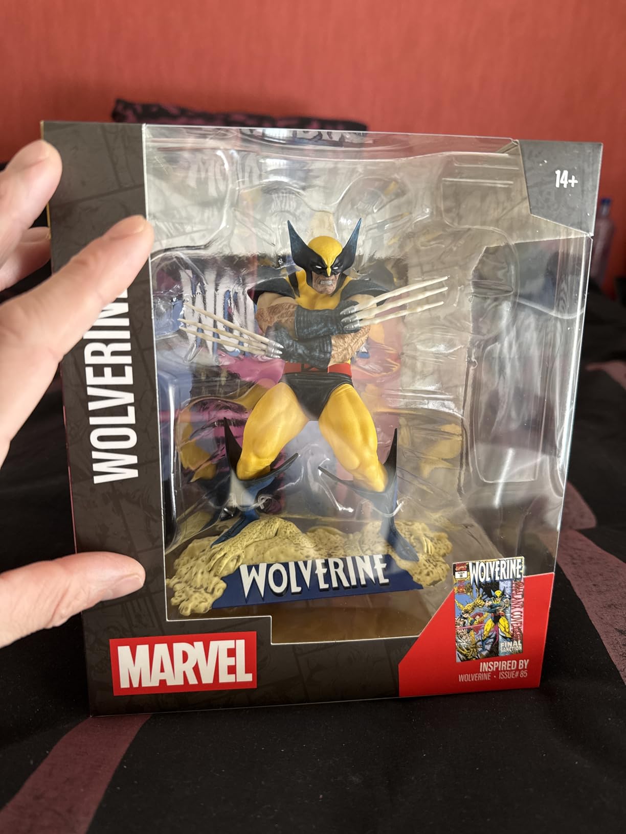 McFarlane Marvel Wolverine #85 statua 1:10 con scena