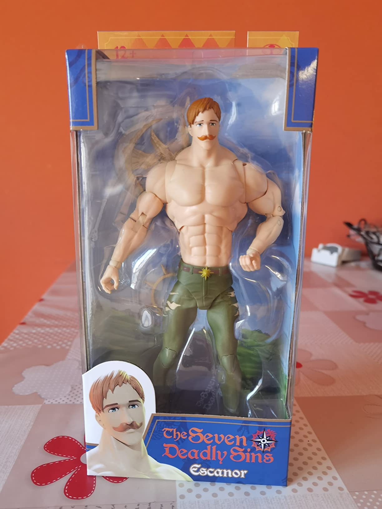 McFarlane Seven Deadly Sins Escanor action figure 17,8 cm stagione 3