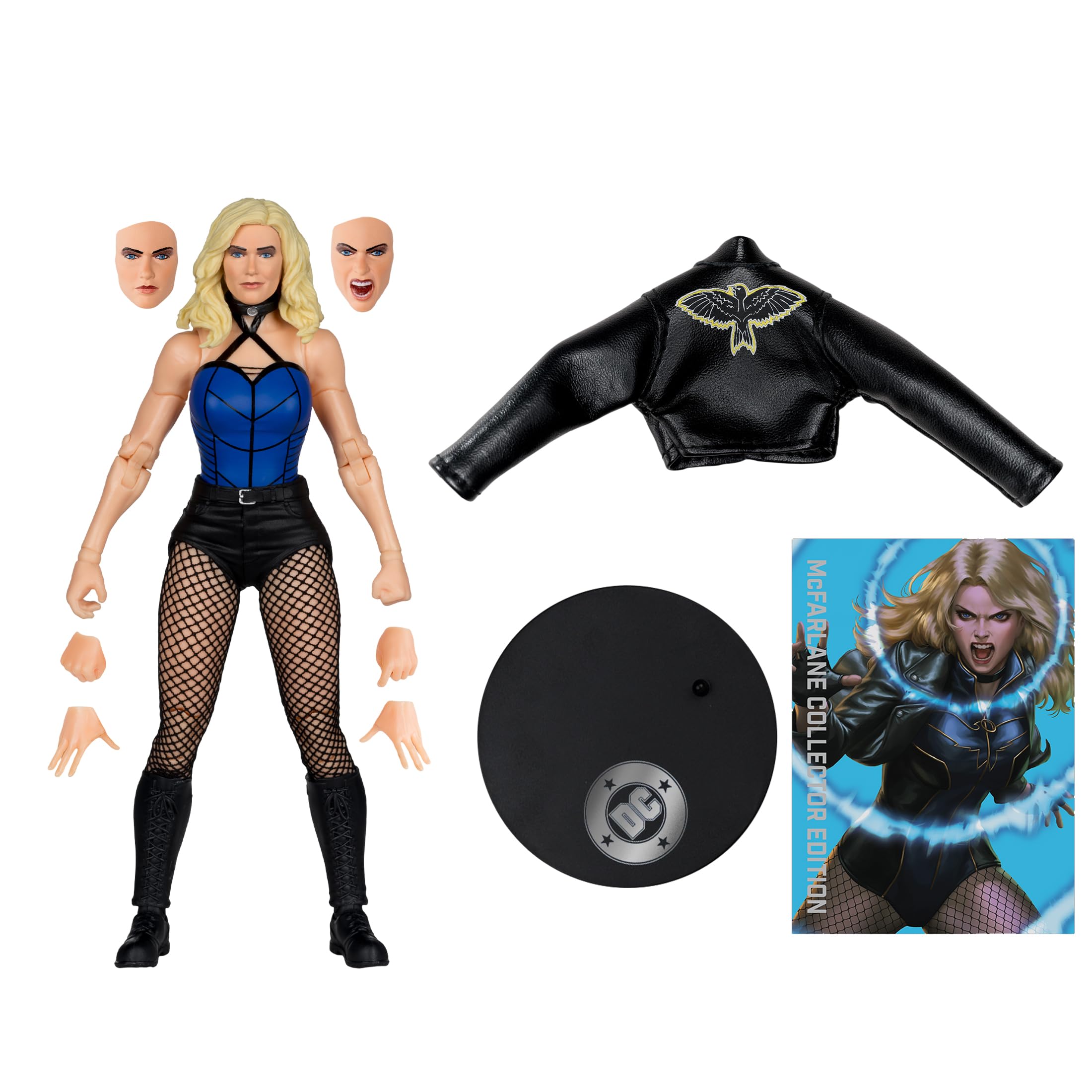 McFarlane DC Multiverse Black Canary 18 cm figure Rebirth