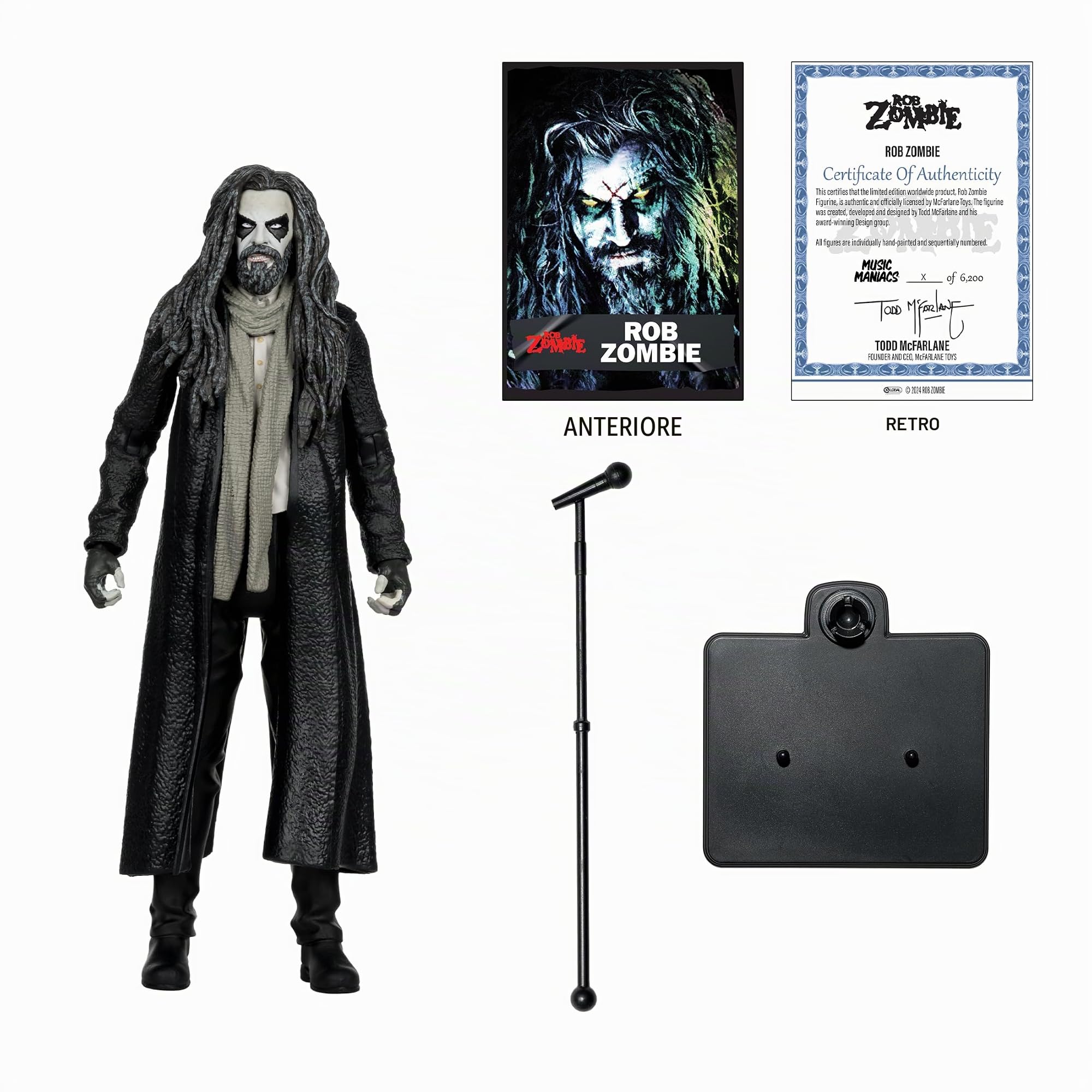 McFarlane Music Maniacs Rob Zombie Metal action figure 15 cm