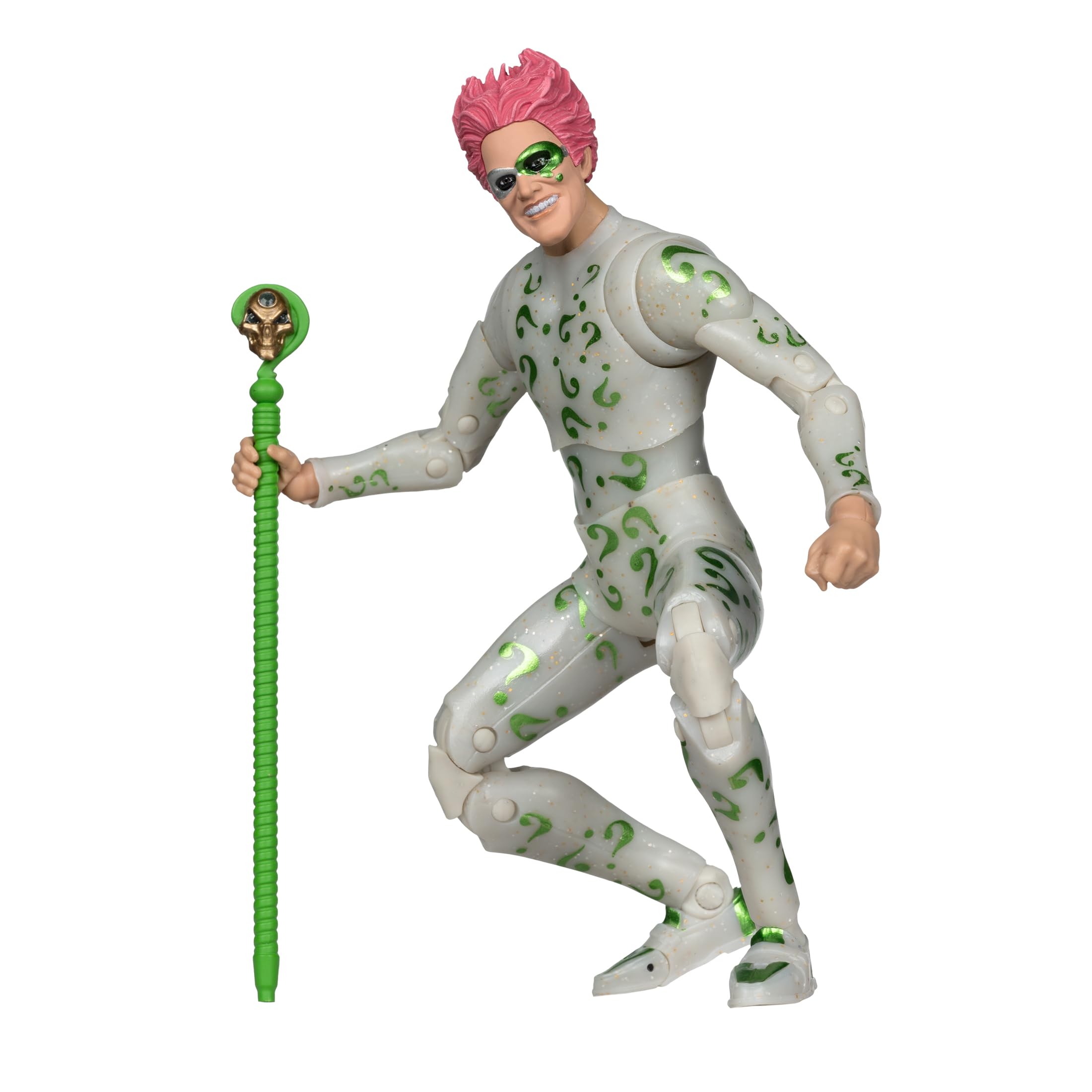 McFarlane DC Multiverse Riddler Final Suit action figure 17,8 cm Red Platinum