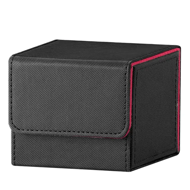 TS Collezionismo Deck Box Premium 100 Carte Nero Rosso