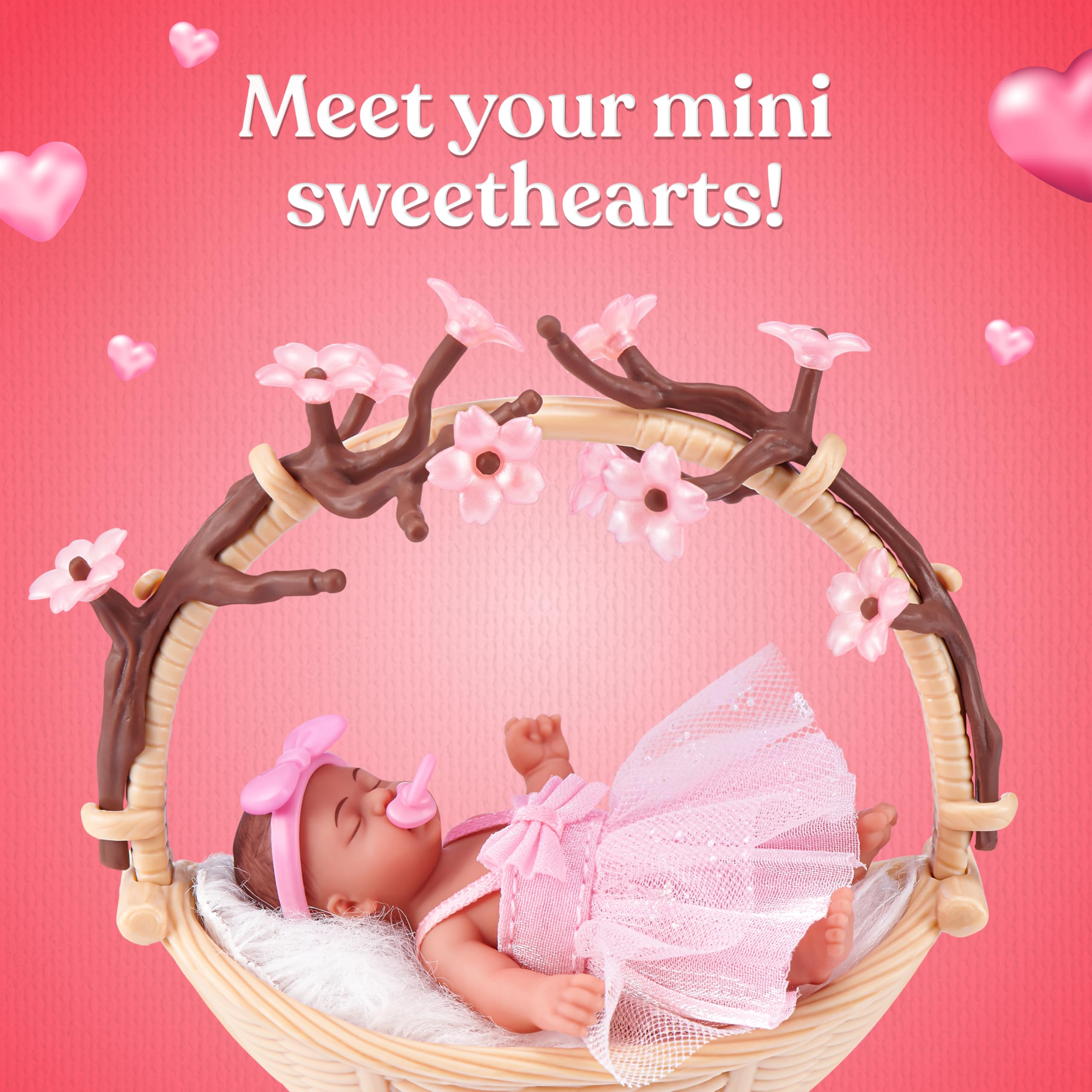 Zuru My Mini Baby Sweet Hearts Series 1 bambola mini 2 pack misteriosa