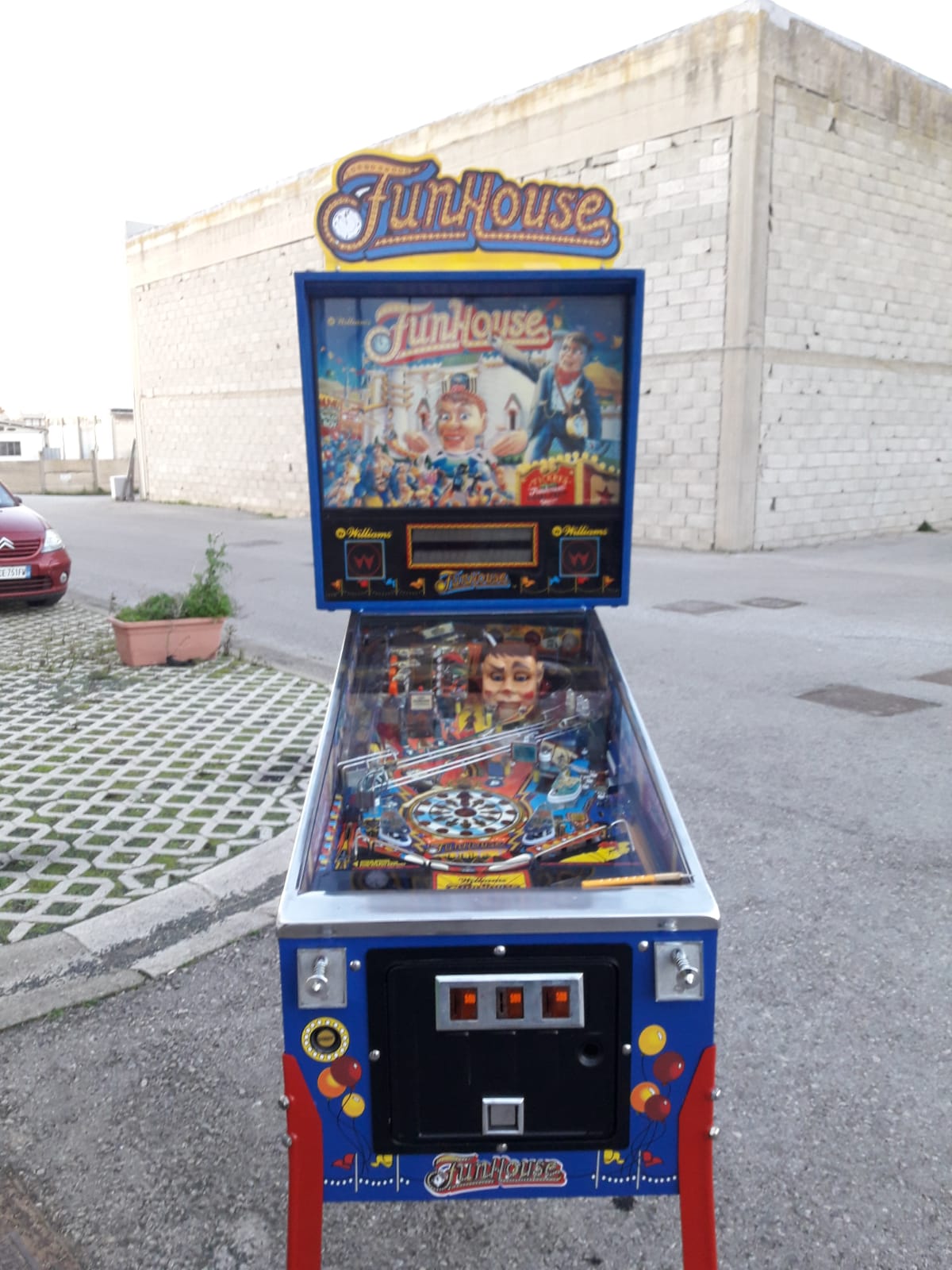 Arcade Story FunHouse Flipper 1990 Williams flipper Rudy