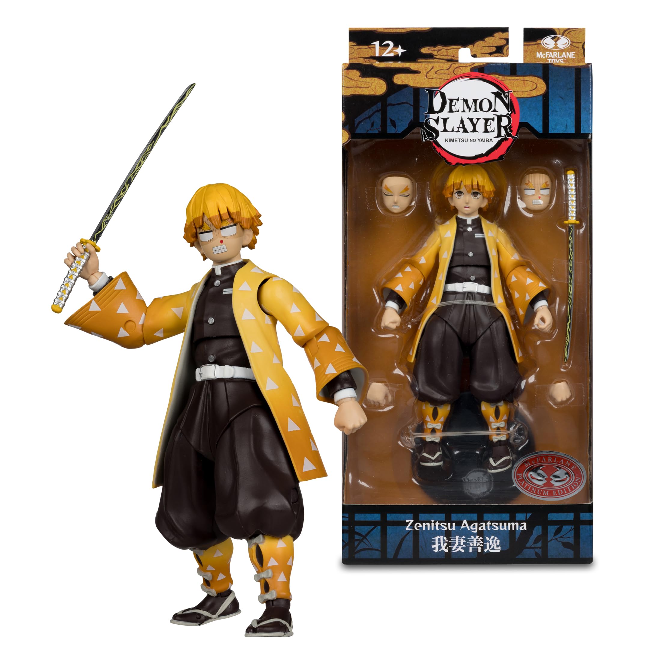 McFarlane Demon Slayer Zenitsu Agatsuma action figure 15 cm Platinum