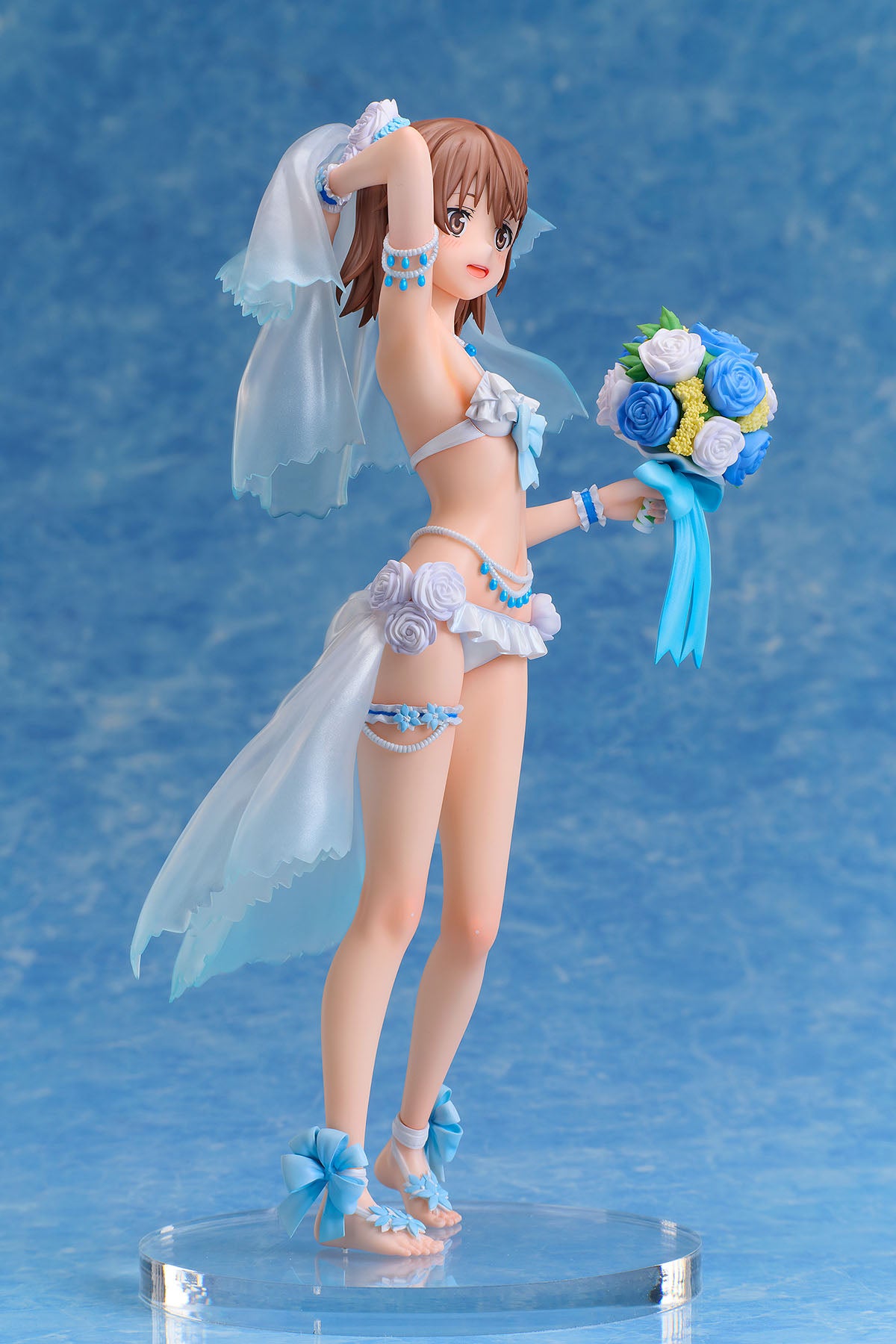 A Dimension Misaka Mikoto Wedding Swimsuit 1/7 figure 24,5 cm PVC
