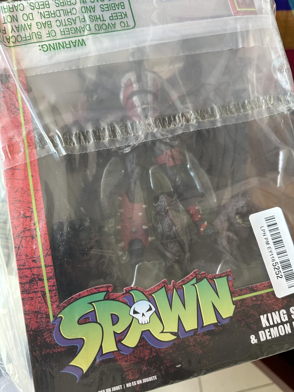 McFarlane Spawn King Spawn Megafig 30 cm con Ali