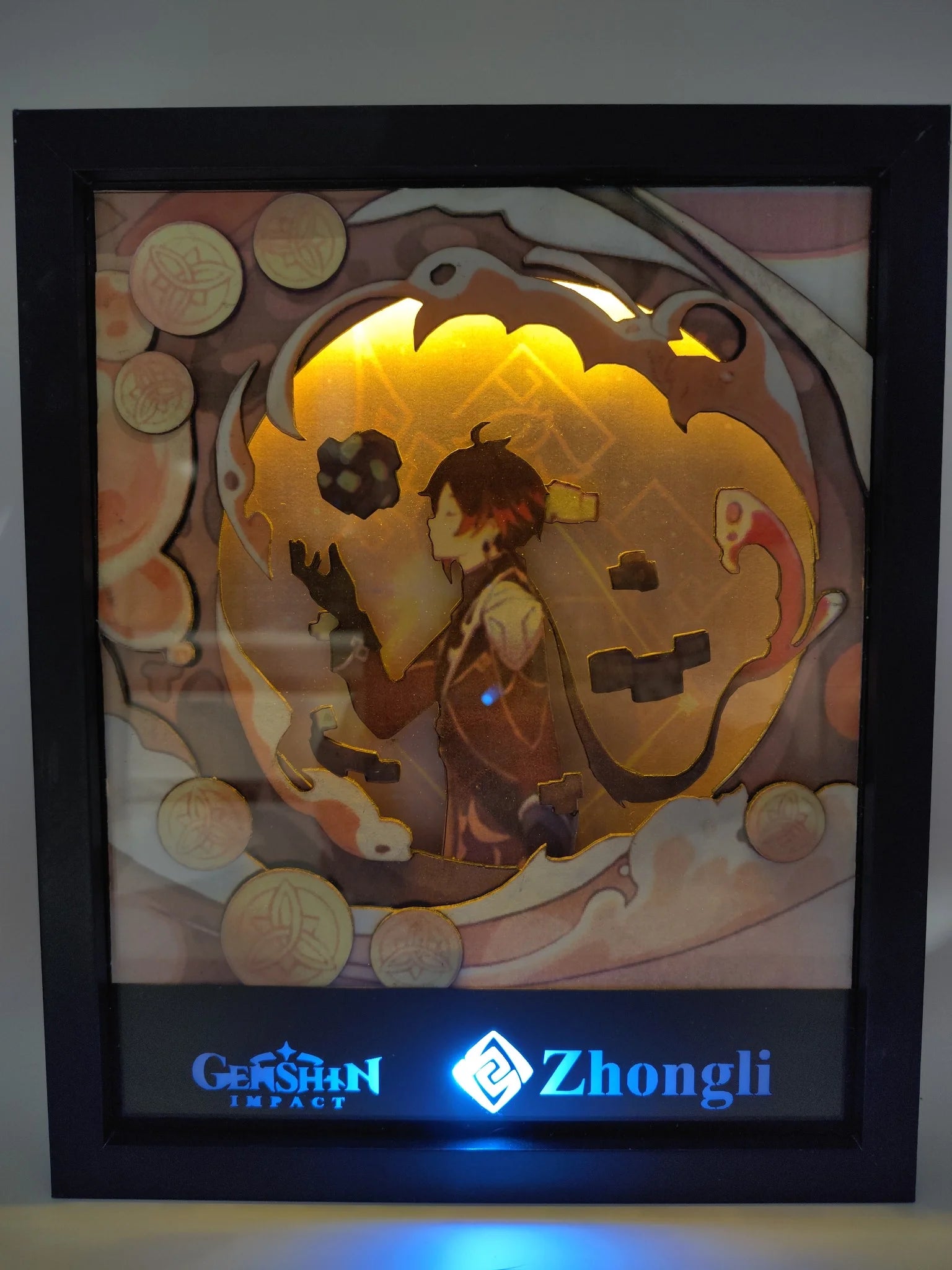 L'Atelier di Zelda Mondi di Luce Zhongli lightbox LED