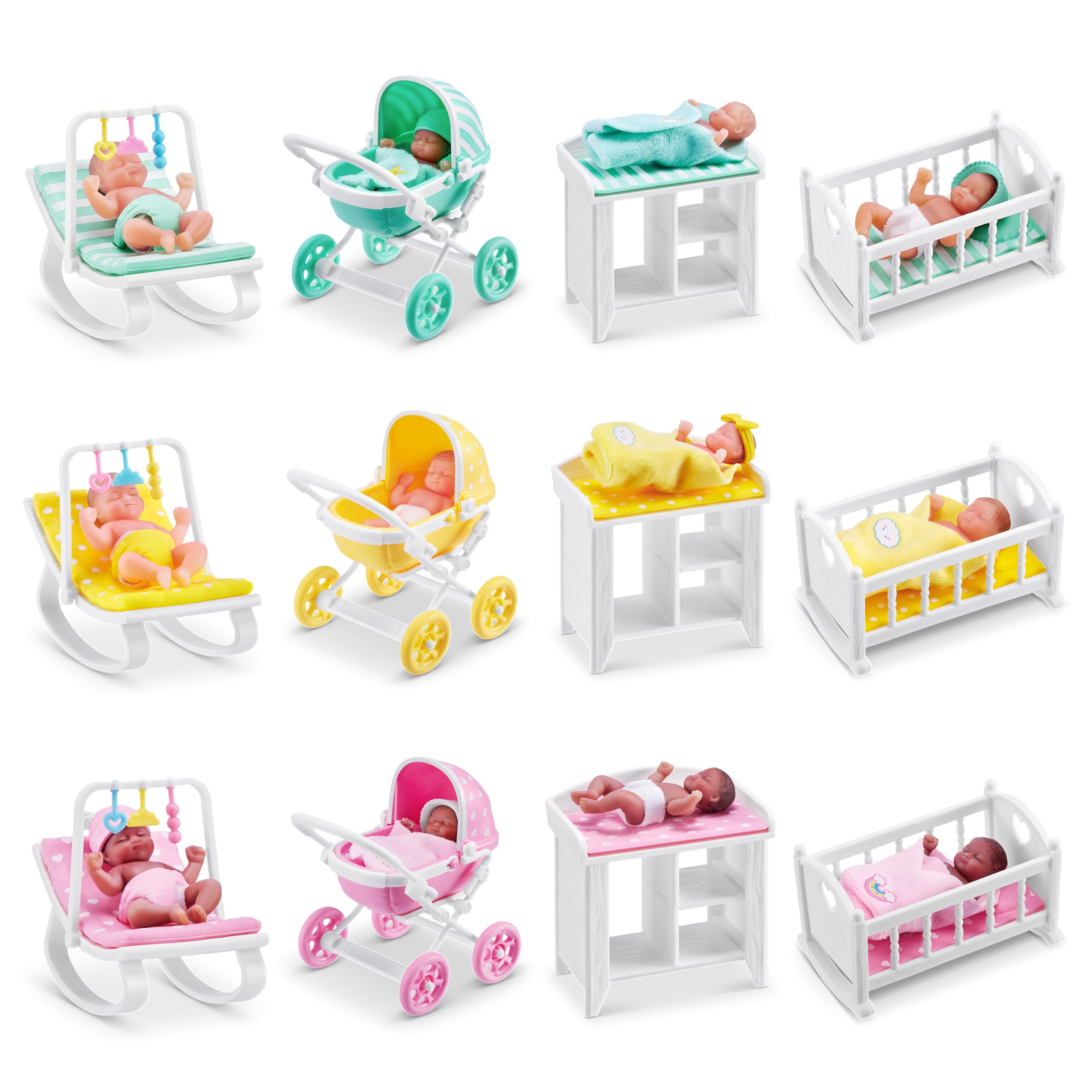 Zuru My Mini Baby Serie 1 mini bambola 2 capsule con accessori