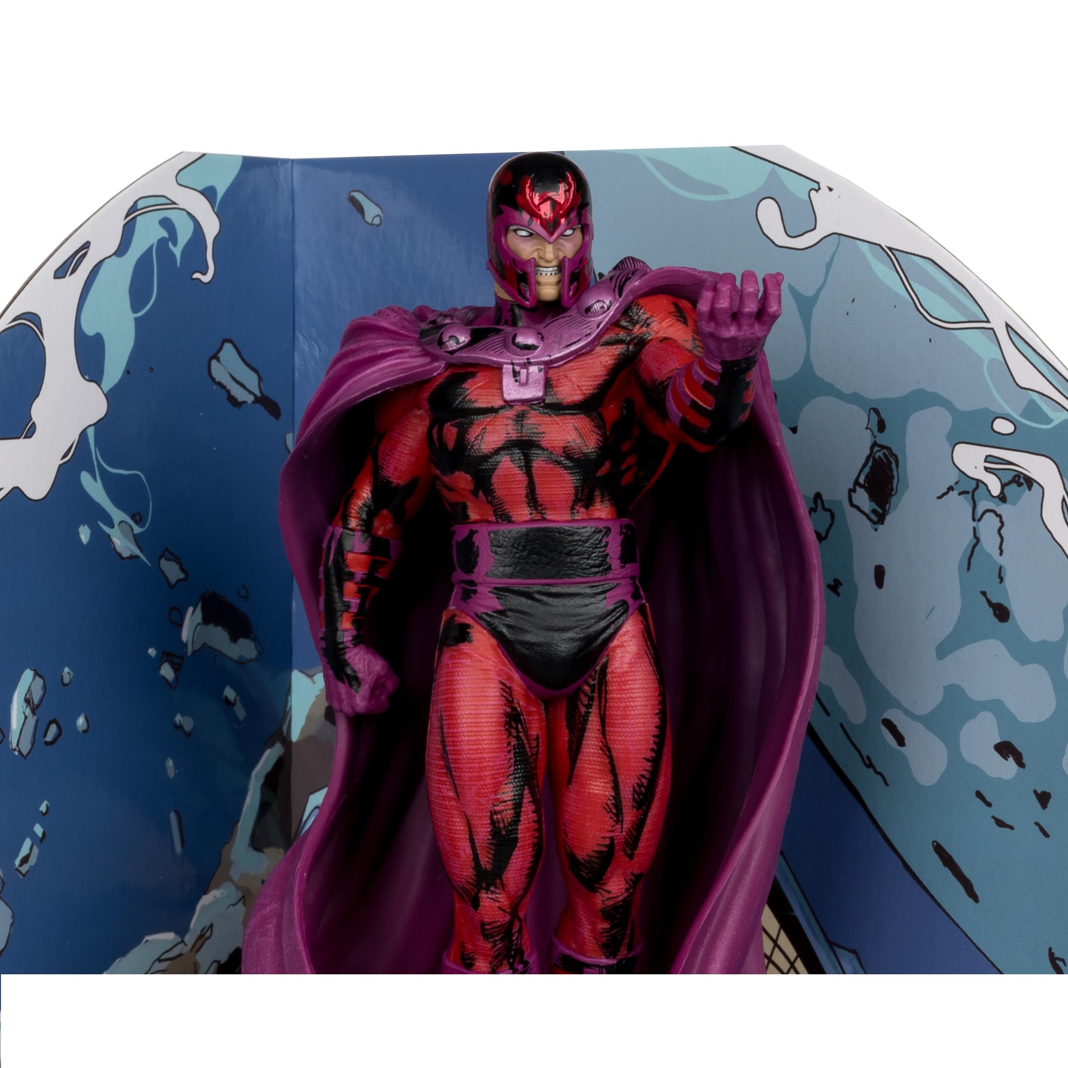 McFarlane Marvel Magneto X-Men #1 statuetta 1:10 con scena