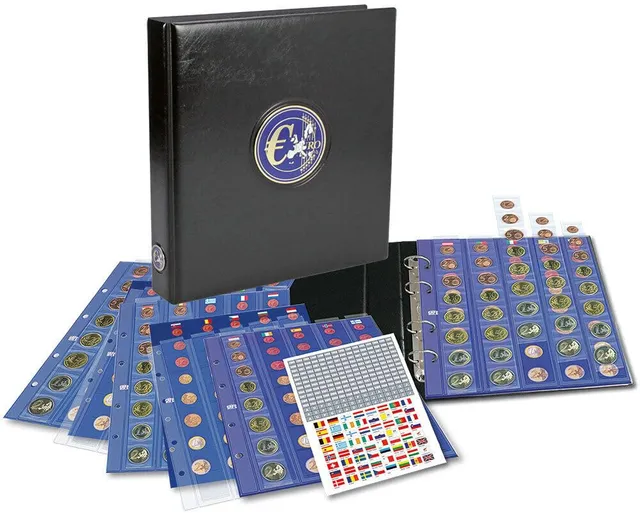 Safe Group Sammelsysteme 7340 album monete euro 5 fogli
