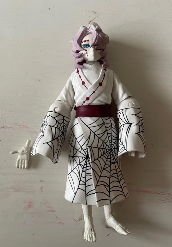 McFarlane Demon Slayer Rui action figure 17,8 cm con ragno