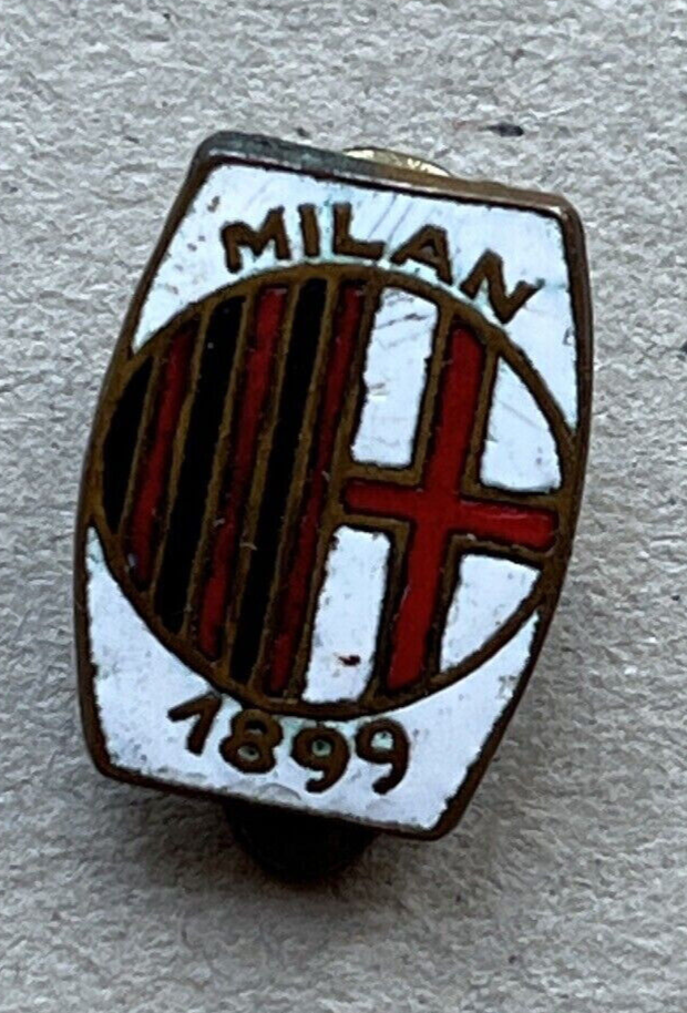 TS Collezionismo Militaria Distintivo Milan smaltato vintage calcio