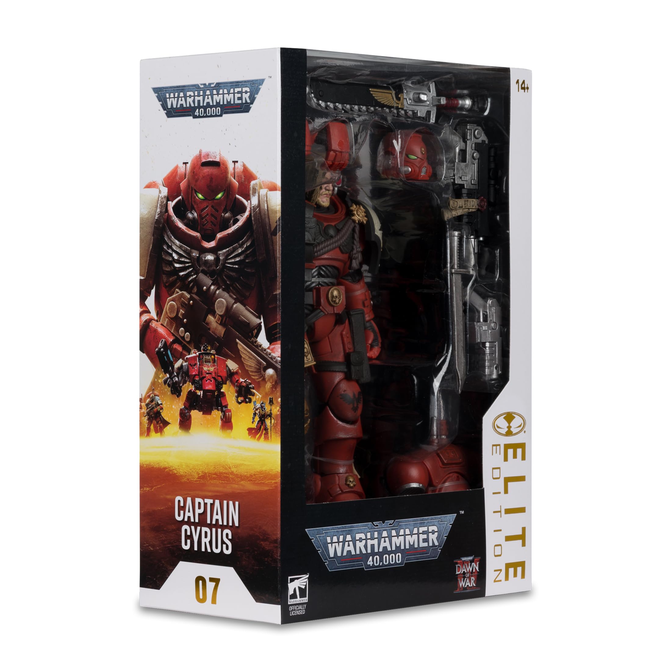 McFarlane Warhammer Captain Cyrus action figure 7" Elite