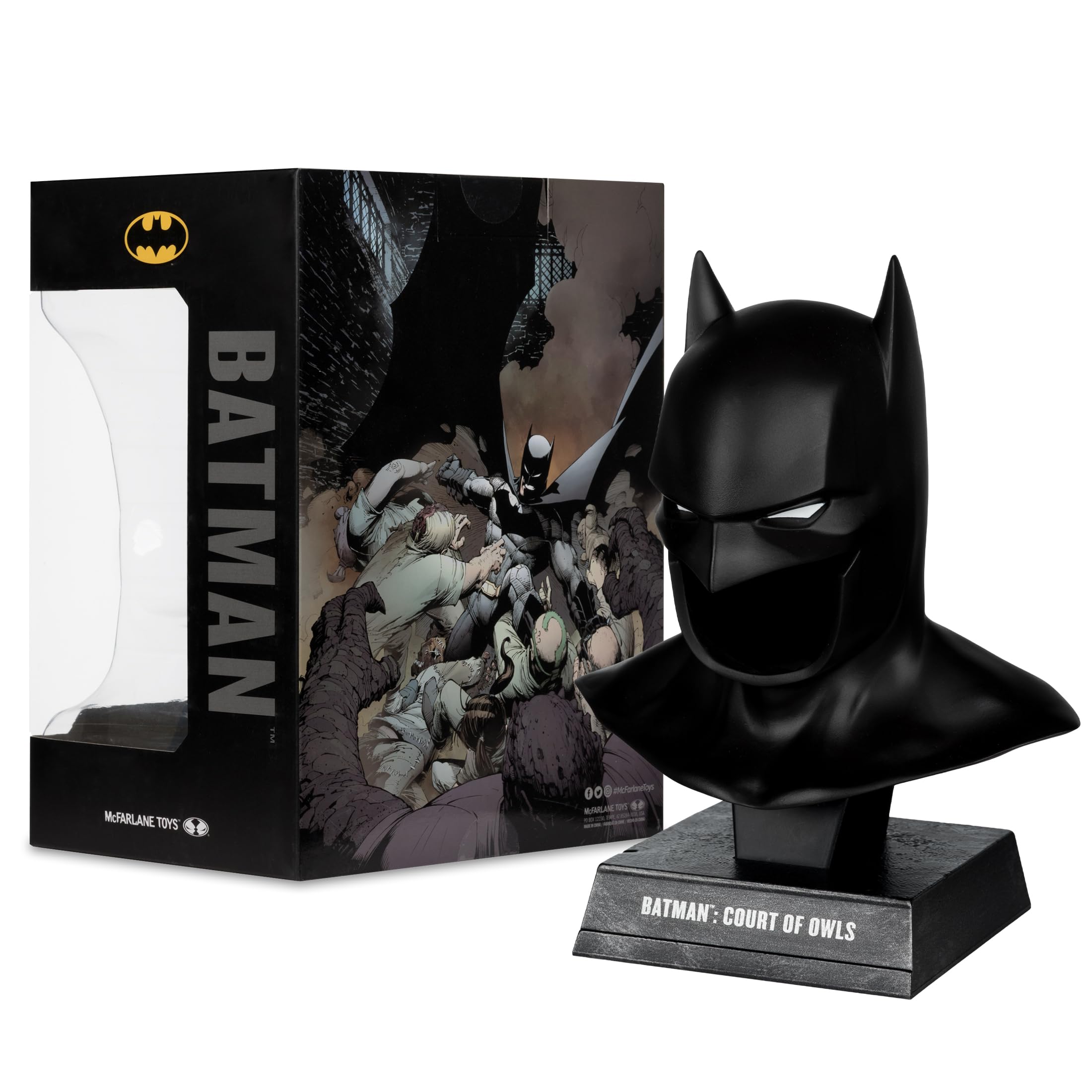 McFarlane DC Direct Batman Cowl replica 1:3 Court of Owls