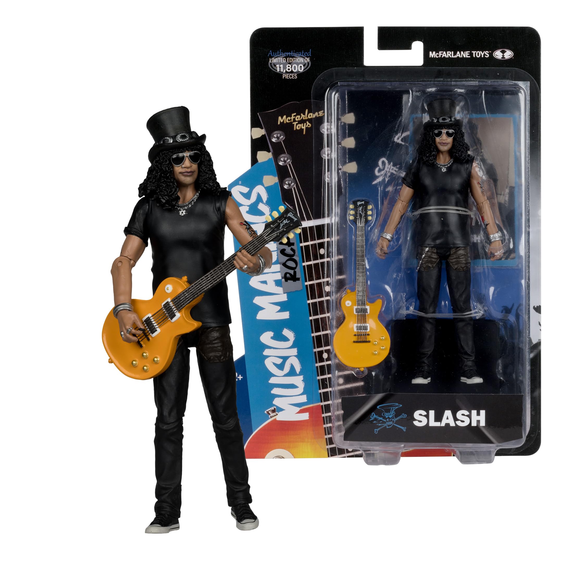 McFarlane Music Maniacs Slash action figure 15,2 cm chitarra