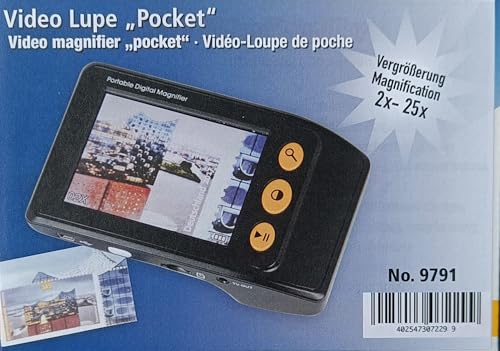 Safe 9791 Lente Elettronica Pocket 2-25x Schermo 9 cm