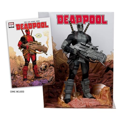McFarlane Marvel Deadpool Grey Chase Statua PVC 27 cm 1/6