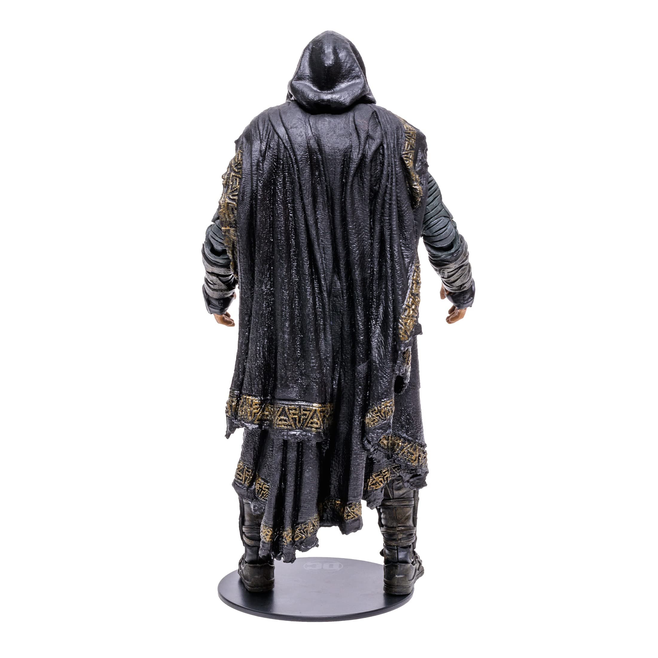McFarlane DC Multiverse Black Adam action figure con mantello film