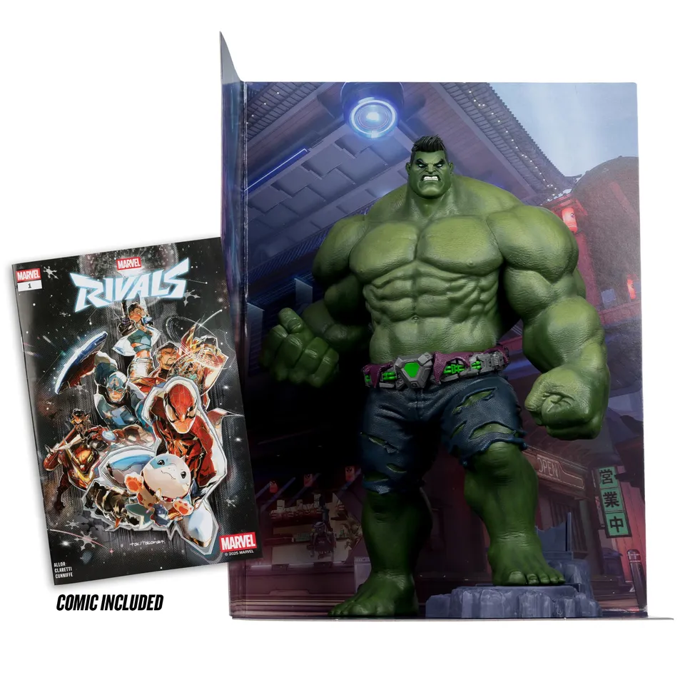 McFarlane Marvel Rivals Venom Red Platinum e Hulk set 2 figure 1:6