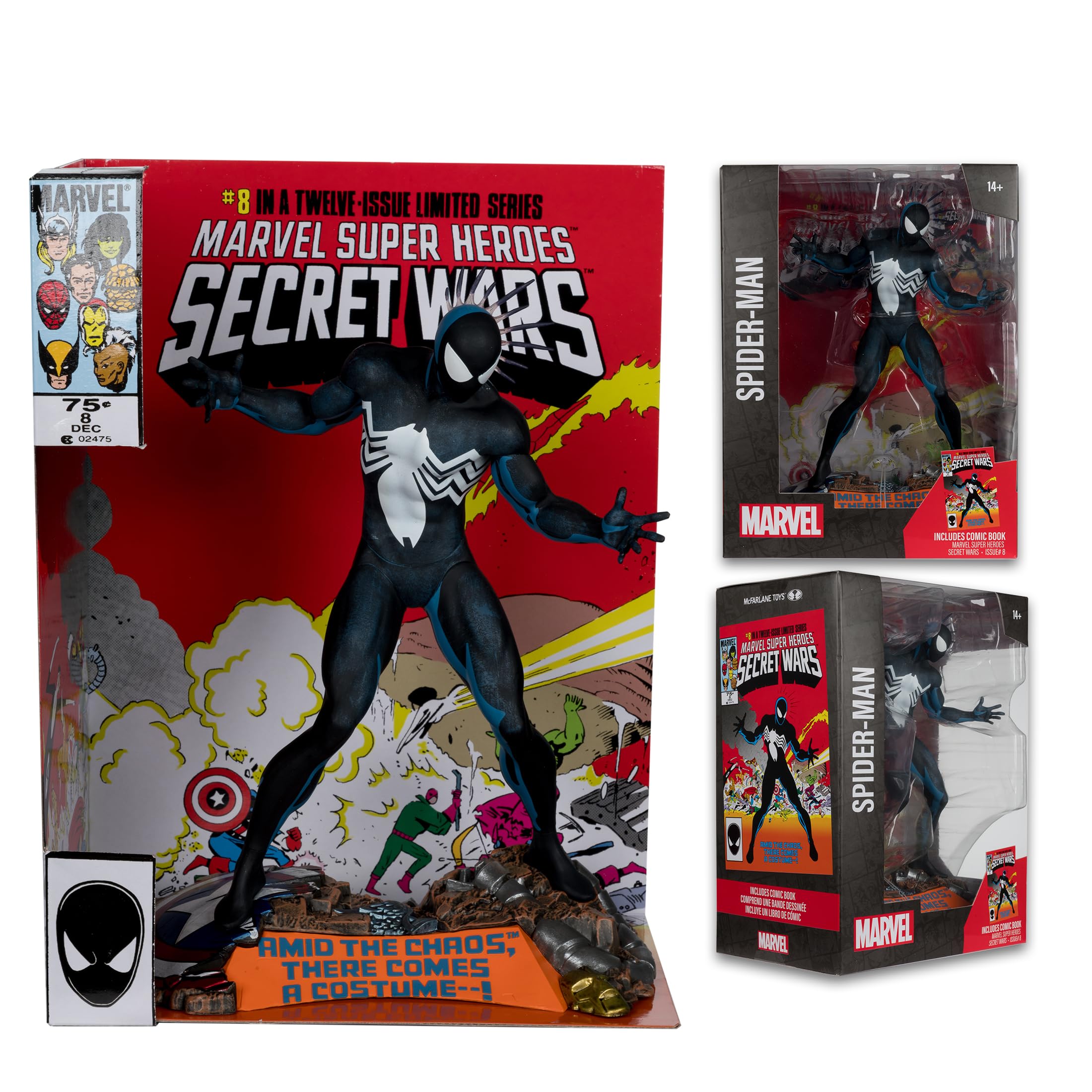 McFarlane Marvel Spider-Man Secret Wars statua 1:6 27 cm